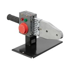 Паяльник для пластикових труб INTERTOOL RT-2111, 850 Вт, 0-300°C, насадки 20-63 мм, металевий кейс