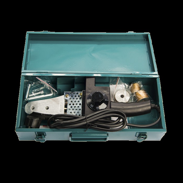 Паяльник для труб Зеніт ЗПТ-850, 850 Вт, 3 насадки, кейс, терморегулятор