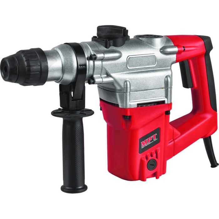 Перфоратор MPT MRH2603, SDS plus 26 мм, 1050 Вт, 930 об/хв, 4200 уд/хв, 4.5 Дж, 3 режими