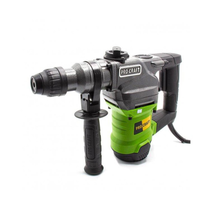 Перфоратор Procraft BH1750, SDS+, 1200 Вт, 950 об/мин, 4200 уд/мин, 4.5 Дж, кейс
