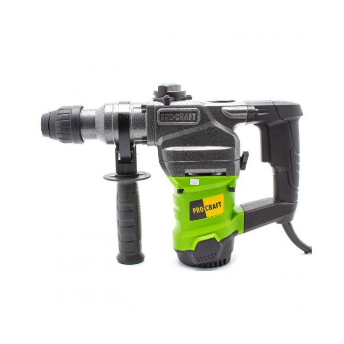 Перфоратор Procraft BH1750, SDS+, 1200 Вт, 950 об/мин, 4200 уд/мин, 4.5 Дж, кейс