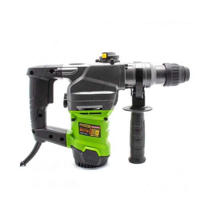 Перфоратор Procraft BH1750, SDS+, 1200 Вт, 950 об/мин, 4200 уд/мин, 4.5 Дж, кейс