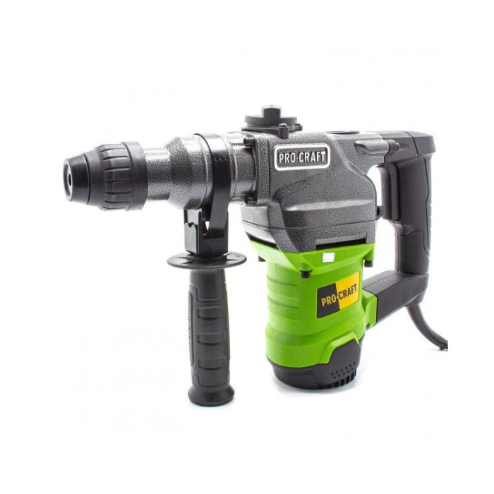Перфоратор Procraft BH1750, SDS+, 1200 Вт, 950 об/мин, 4200 уд/мин, 4.5 Дж, кейс