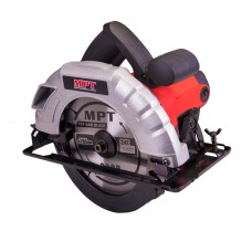Пила дискова ручна (циркулярна) MPT MCS1805P, 1200 Вт, 185*20 мм, 5000 об/хв, пропив 60 мм, пропив 65 мм
