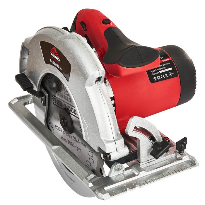 Пила ручна дискова (циркулярна) Vitals Master Rg 2320HFas