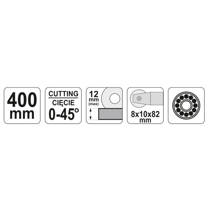 Плиткоріз YATO YT-37034  400 мм