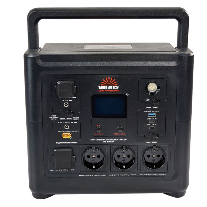 Портативная зарядная станция Vitals Professional PS 1000qc