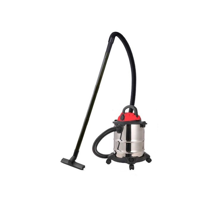 Промисловий пилосос BauMaster VC-7220BE, 1300 Вт, бак 20 л, бак для води, розетка для інструменту