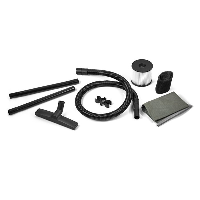 Промисловий пилосос BauMaster VC-7220BE, 1300 Вт, бак 20 л, бак для води, розетка для інструменту