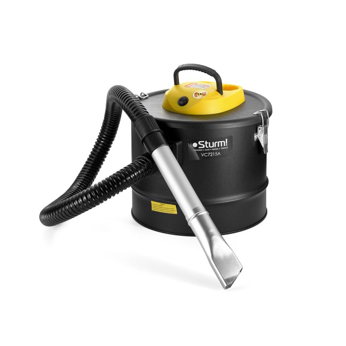Пилосос для каміна, золи та попелу Sturm 15 л, 1300 Вт VC7215A