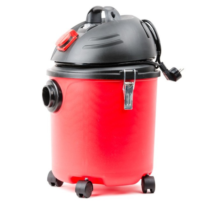 Пилосос будівельний INTERTOOL DT-1020, 20 л., 1400 Вт, вбудована розетка