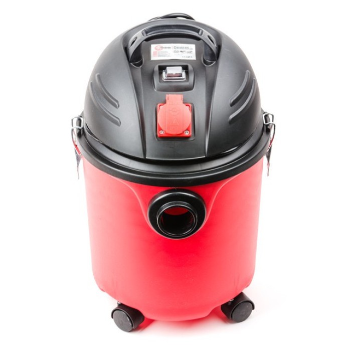 Пилосос будівельний INTERTOOL DT-1020, 20 л., 1400 Вт, вбудована розетка