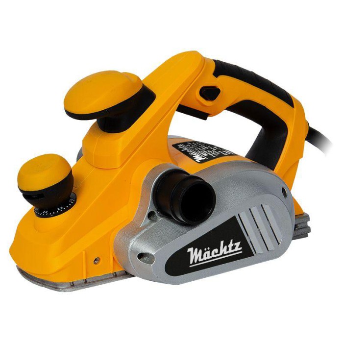 Рубанок електричний Mächtz MEP-1250, 1250 Вт, 16000 об/хв, мішок для пилу, глибина стругання 3мм Рубанок електричний Mächtz MEP-1250, 1250 Вт, 16000 об/хв, мішок для пилу, глибина стругання 3мм