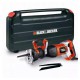 Сабельная пила сетевая Black+Decker RS1050EK (1050 Вт + кейс и аксессуары)