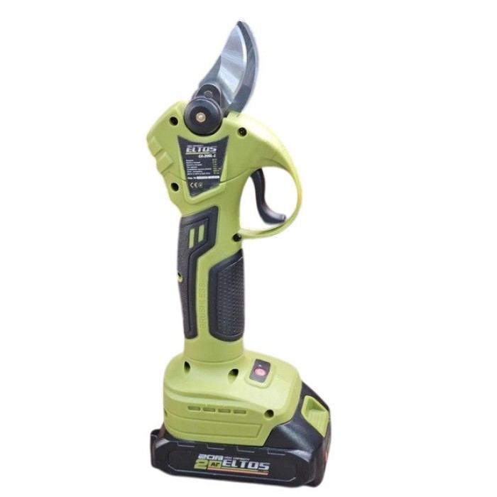 Секатор аккумуляторный бесщеточный Eltos СА-20BL, 1 АКБ 4 А/ч, 20В, диаметр реза 30 мм