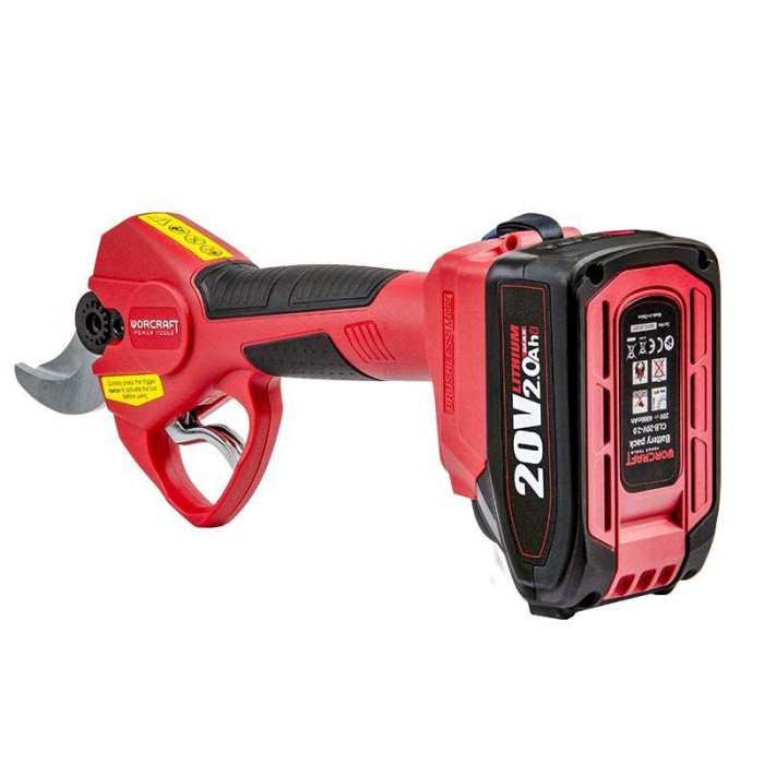 Секатор акумуляторний безщітковий Worcraft CSC-S20LiB (без АКБ та ЗП) Секатор акумуляторний безщітковий Worcraft CSC-S20LiB (без АКБ та ЗП)