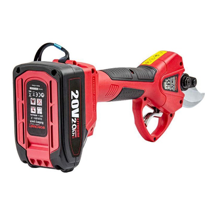 Секатор акумуляторний безщітковий Worcraft CSC-S20LiB (без АКБ та ЗП) Секатор акумуляторний безщітковий Worcraft CSC-S20LiB (без АКБ та ЗП)