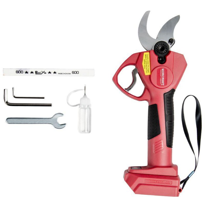 Секатор акумуляторний безщітковий Worcraft CSC-S20LiB (без АКБ та ЗП) Секатор акумуляторний безщітковий Worcraft CSC-S20LiB (без АКБ та ЗП)