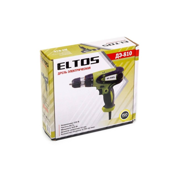 Сетевой шуруповерт Eltos ДЭ-810