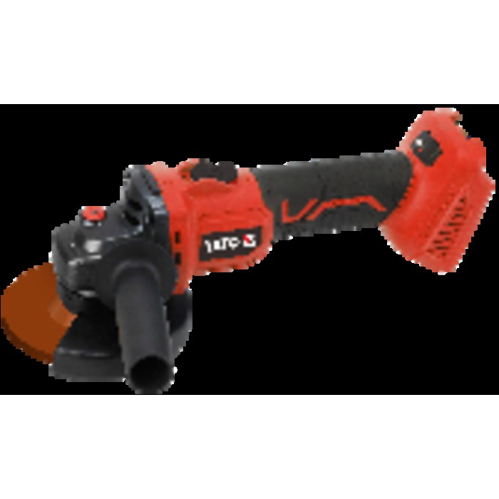 Шліфмашина кутова акумуляторна YATO 18 В, для диска Ø=100 мм, вал М10 (БЕЗ АКУМУЛЯТОРА