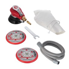 Шлифмашина пневматическая эксцентриковая INTERTOOL PT-1007 (150 мм )