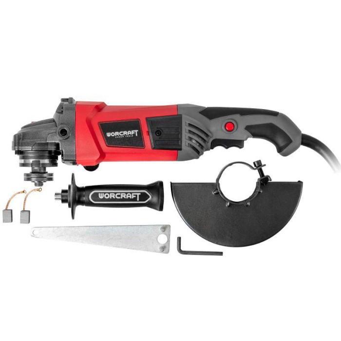 Шліфувальна машина кутова Worcraft AG18-180 (болгарка)