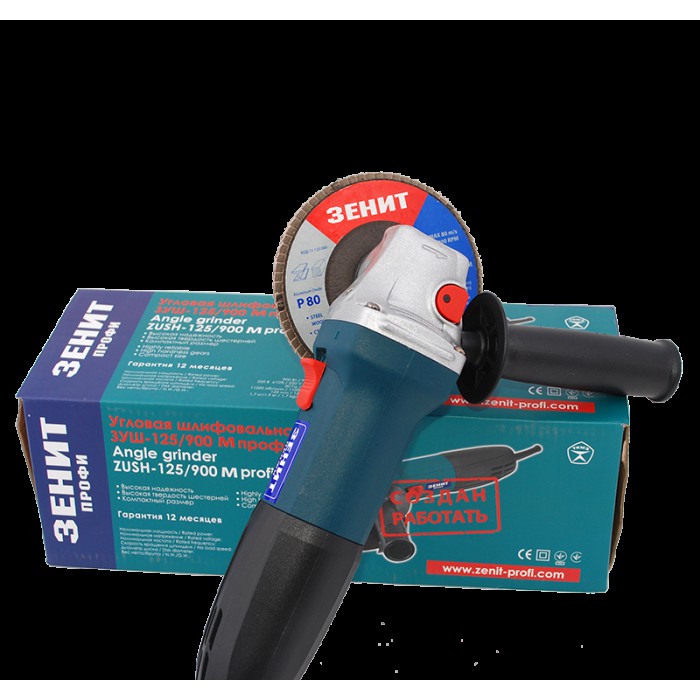 Шліфмашина кутова Зенит ЗУШ-125/900 М профі