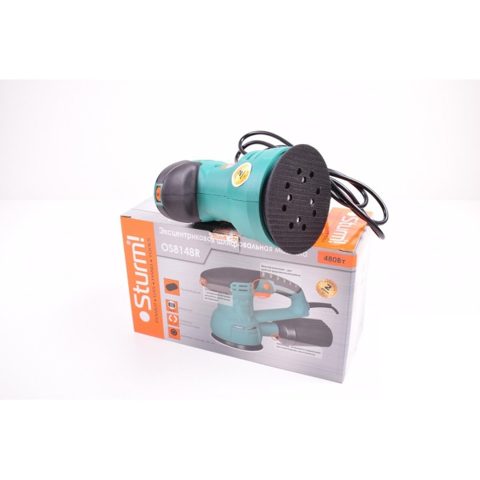Вібраційна шліфмашина Sturm OS8148R 480Вт