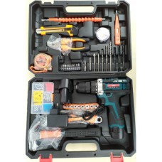 Шуруповерт акумуляторний Spektr 18В SCD-18-38 (набір інструментів, кейс) Шуруповерт акумуляторний Spektr 18В SCD-18-38 (набір інструментів, кейс)