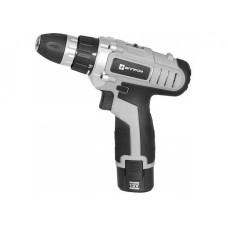 Шуруповерт акумуляторний Элпром ЕДА-12-2 Li, 12 В, 1.5 А/год, 400-1200 об/хв, 2 акум., 2 швидкості, кейс