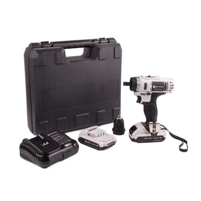 Шуруповерт акумуляторний Елпром ЕДА-18-2 Li Quick Знімний патрон