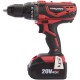 Шуруповерт акумуляторний ударний Worcraft CHD-S20Li, 20, Li-ion, 1650 об/хв, 50 Нм, LED-підсвічування