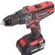 Шуруповерт акумуляторний ударний Worcraft CHD-S20Li, 20, Li-ion, 1650 об/хв, 50 Нм, LED-підсвічування