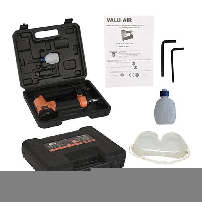 Степлер строительный пневматический под шпильку (0.64;12-25) AEROPRO H625