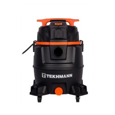 Будівельний пилосос Tekhmann TVC-1430 P, 1300 Вт, контейнер 30 л, вбудована розетка