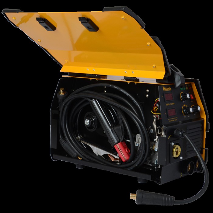 Сварочный полуавтомат Machtz MWM-315 MIG, 7800 Вт, MIG/MAG/MMA/TIG режимы, сварочный ток 20-315 А