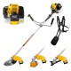 Бензиновий тріммер Mächtz MGB-2815 S, 52 см3, 3,8 л.с., 8500 об/хв, бак 1.2 л, котушка, ніж 3Т, ніж 40Т