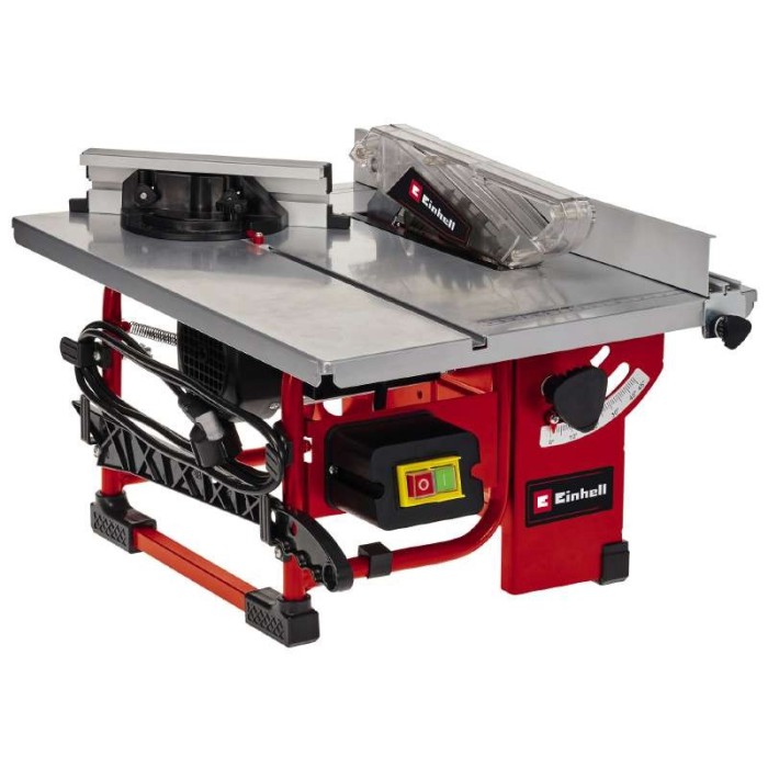 Настільна циркулярна пила Einhell TC-TS 200, 800 Вт, 2950 об/хв, диск 200 мм, індукційний мотор