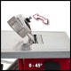 Настільна циркулярна пила Einhell TC-TS 200, 800 Вт, 2950 об/хв, диск 200 мм, індукційний мотор