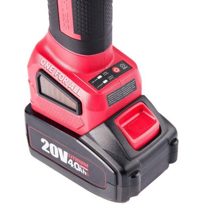 Акумуляторна кутова шлифмашина (болгарка) Worcraft CAG-S20LiBH-125B