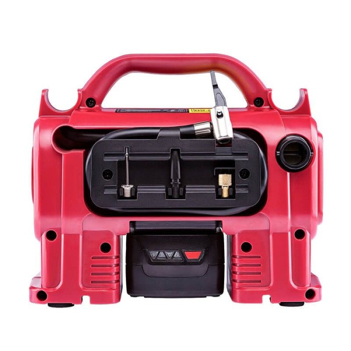 Повітряний акумуляторний компресор Worcraft CAC-S20LiА, 20, Li-ion, автостоп, LED підсвічування, var