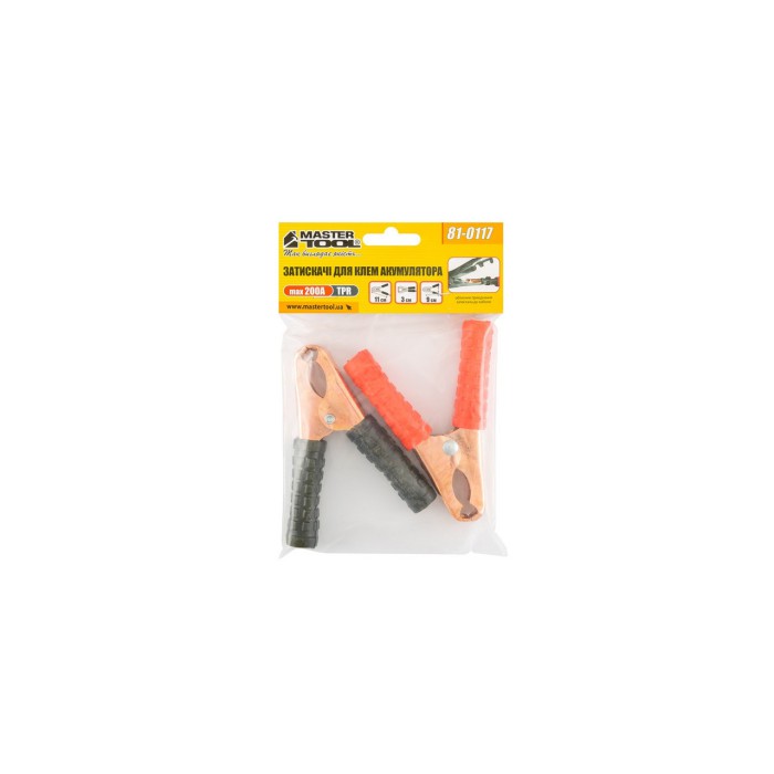 Зажим для клем акумулятора MASTERTOOL 11 см 81-0117