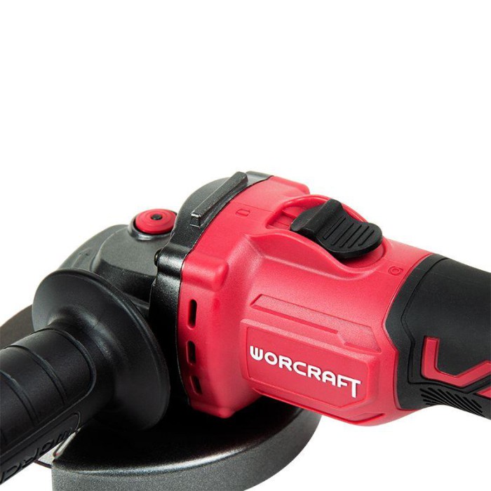 Акумуляторна безщіткова шліфувальна машина кутова (болгарка) WORCRAFT CAG-S20LiBS-125 (20В, без АКБ та ЗП) Акумуляторна безщіткова шліфувальна машина кутова (болгарка) WORCRAFT CAG-S20LiBS-125 (20В, без АКБ та ЗП)