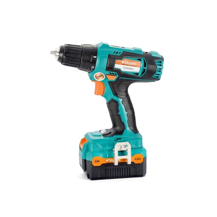 Аккумуляторная дрель-шуруповерт Sturm CD3220CL  20В, без батареи и зарядного уст-ва