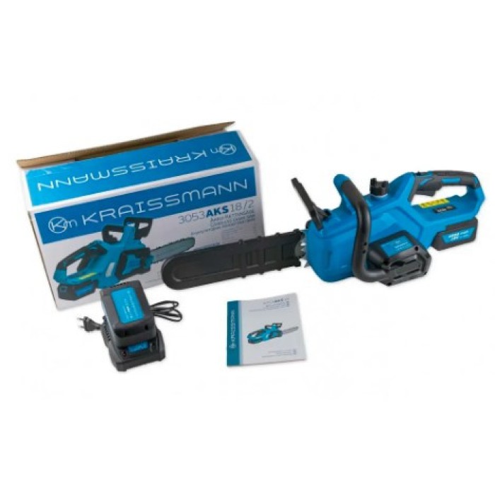 Акумуляторна ланцюгова пила KRAISSMANN 3053 AKS 18/2