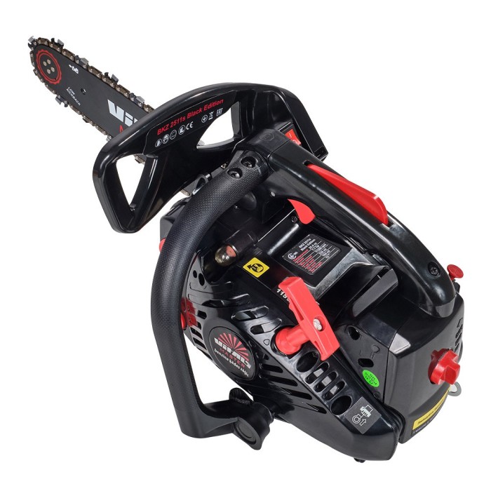 Бензопила ланцюгова Vitals Master BKZ 2511s Black Edition, 800 Вт, 1.1 л. с., 25.4 см3, шина 305 мм, бак 230мл.