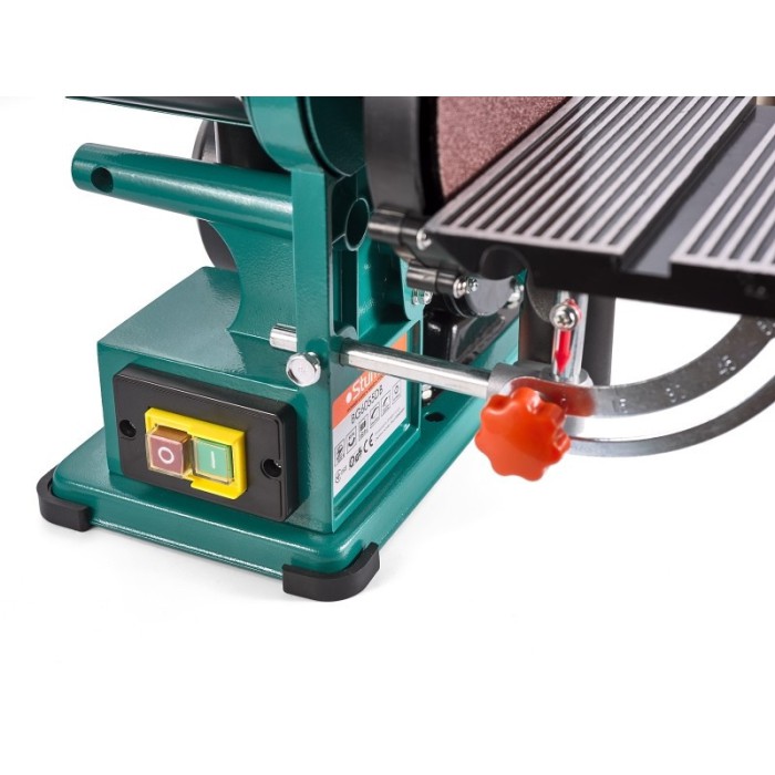 Дисково-стрічковий шліфувальний верстат Sturm BG6055DB, 550 Вт, швидкість стрічки 292 м/хв, 1450 об/хв