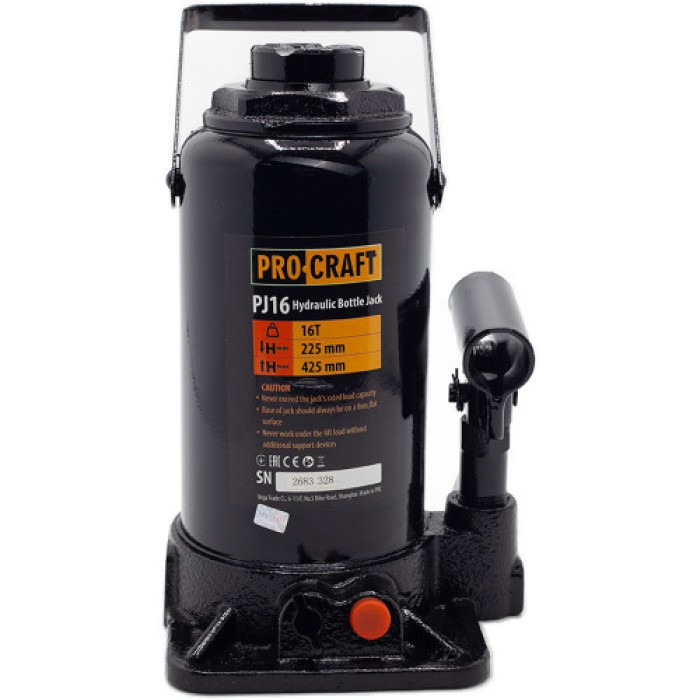 Домкрат гидравлический Procraft PJ16 бренд UNIVERSAL (16 т, 225-425 мм)