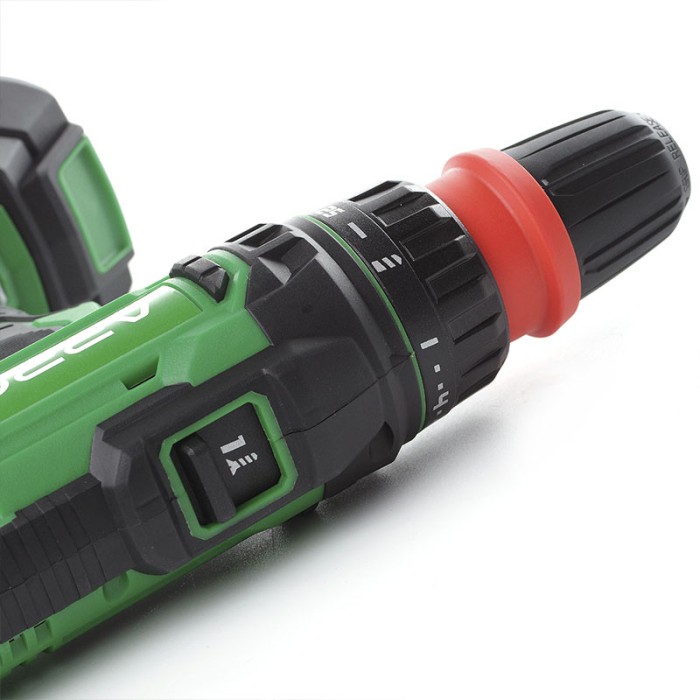 Дрель-шуруповерт, быстросъем APRO 20В, 2А, 20DC, 2 АКБ, ЗУ, кейс