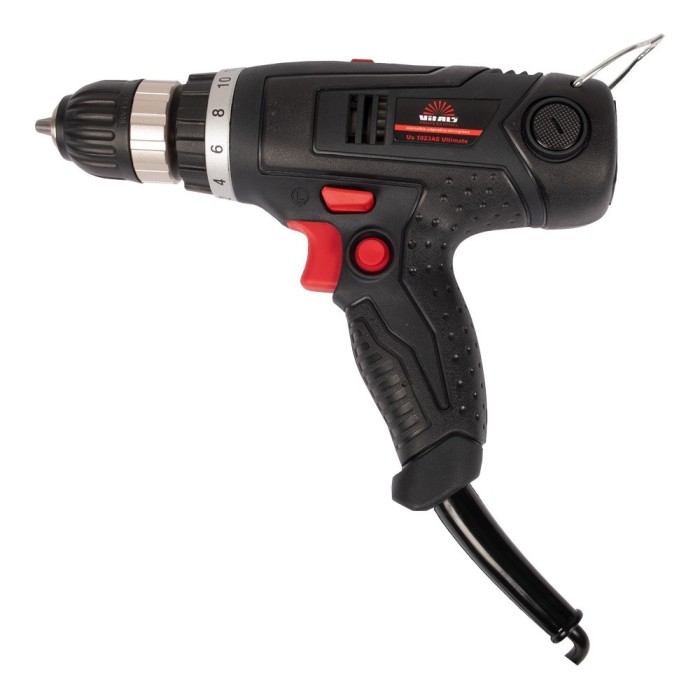 Дриль-шуруповерт електричний Vitals Professional Us 1023AS Ultimate, 230 Вт, 35 Нм, 2 швидкості, 16 ступенів